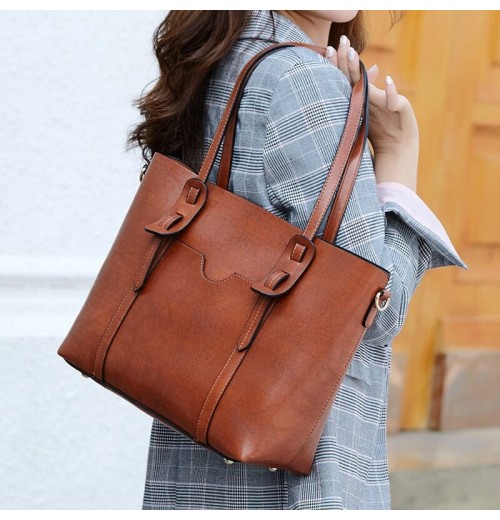 PU Leather Tote