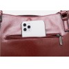 Red Leather Shoulder Bag