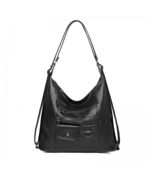 Vegan Leather Tote Bag With Zipper