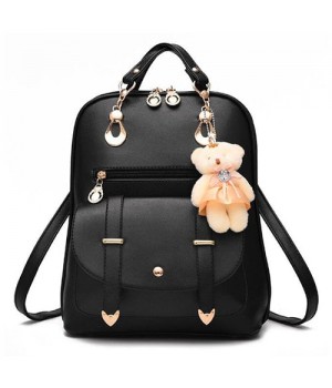 PU Leather Backpack Purse