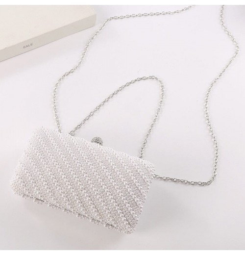 White Prom Purse