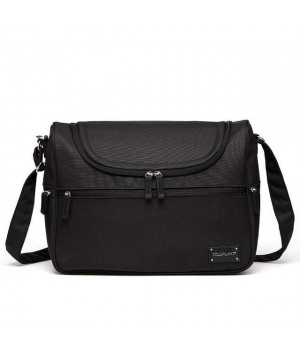 Small Messenger Diaper Bag With Bottle Pocket